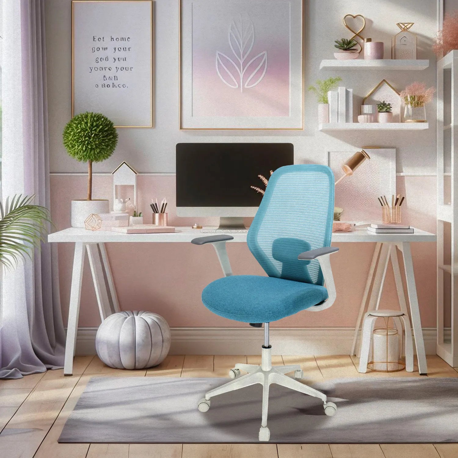 Silla Ejecutiva Bastia 8349W - Azul