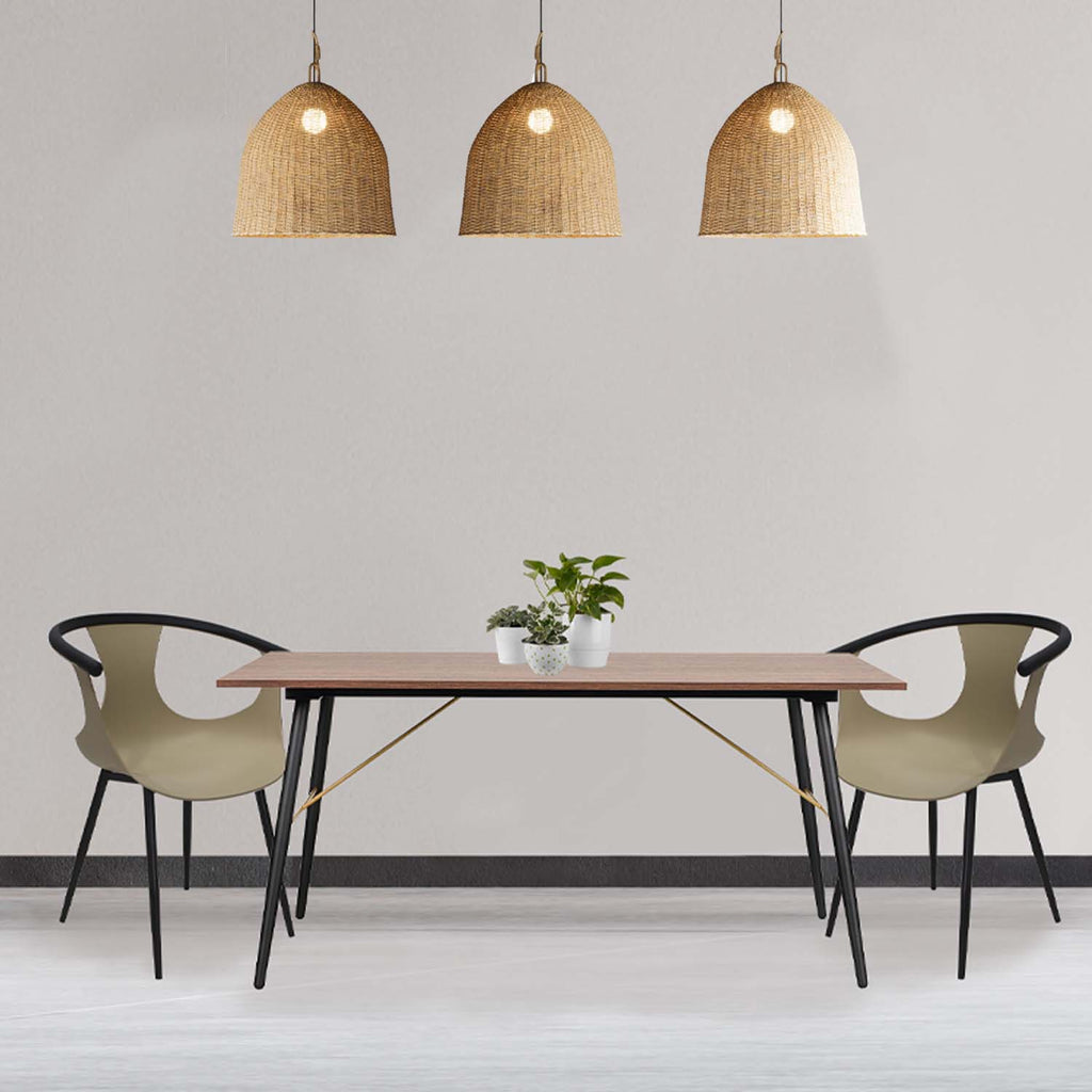 Mesa De Comedor Luxo 160X90 - Negro