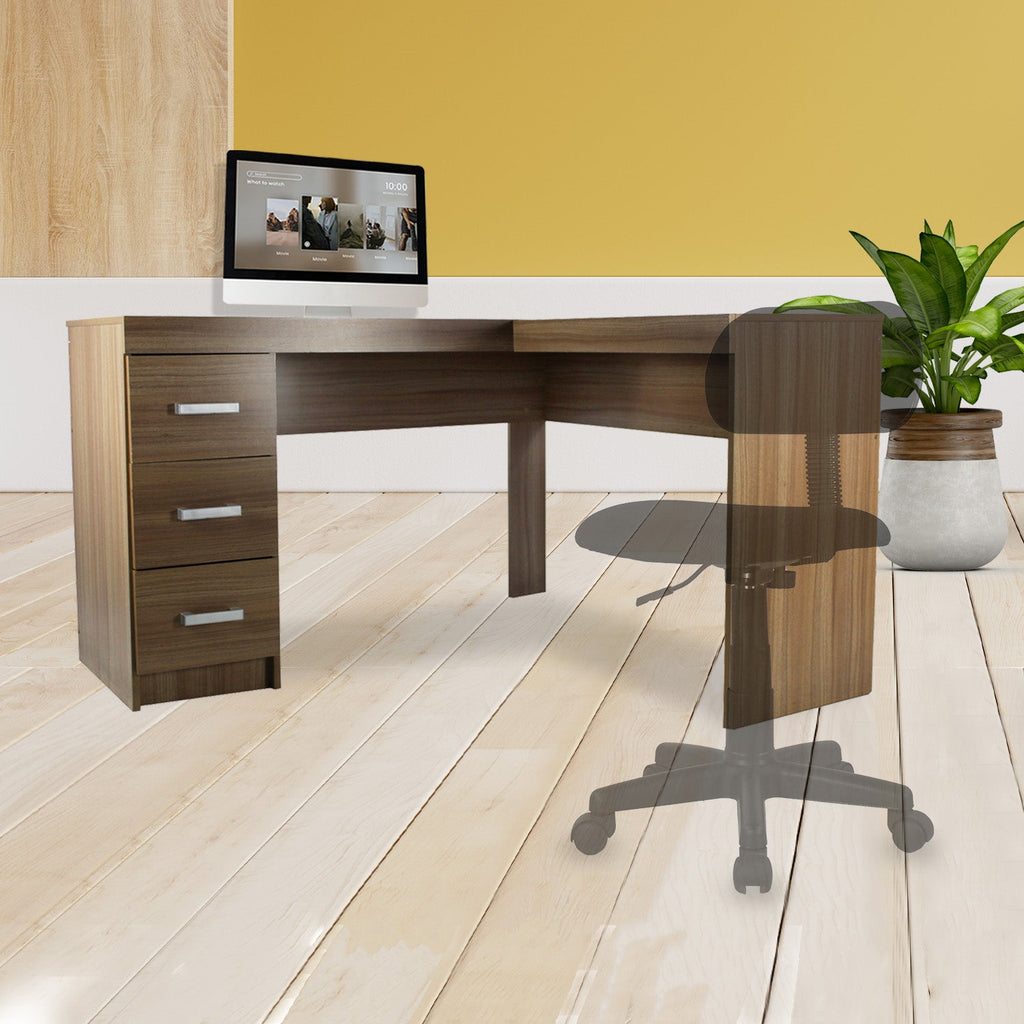 Escritorio Secretarial Jm-1184 Fenix 3C - Roble