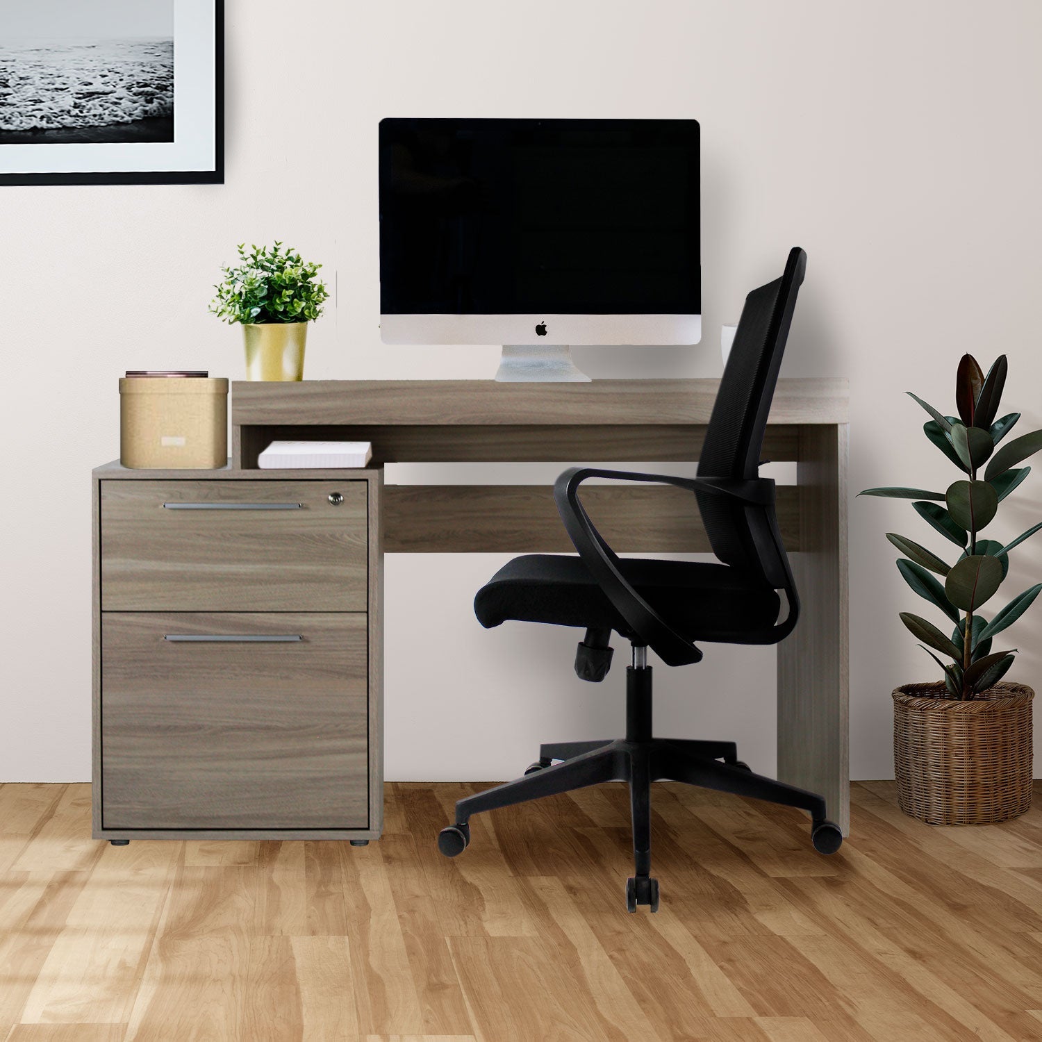 Escritorio Secretarial Jm-180 Suez - Encino