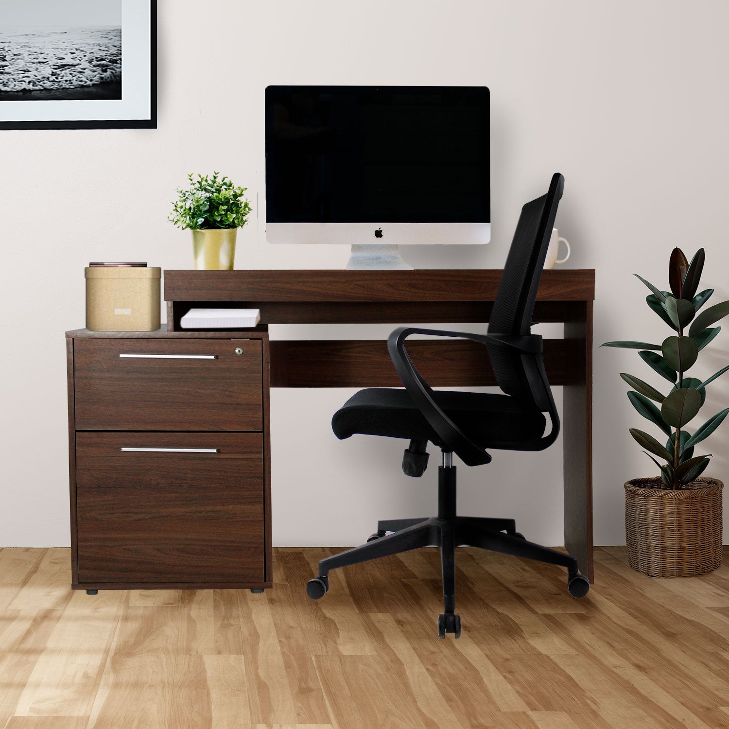 Escritorio Secretarial Jm-180 Suez - Encino