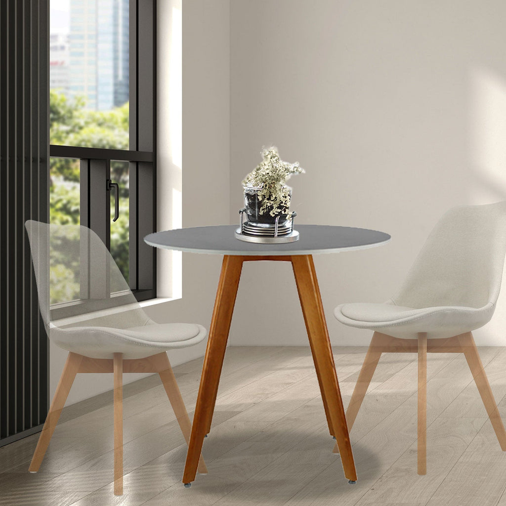 Mesa Frankfurt Circular 80 - Negro