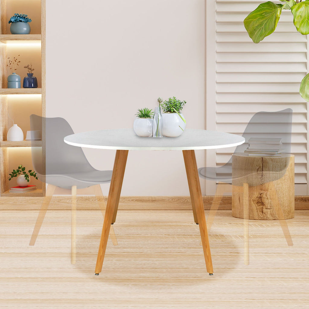 Mesa Frankfurt Circular 100 - Blanco