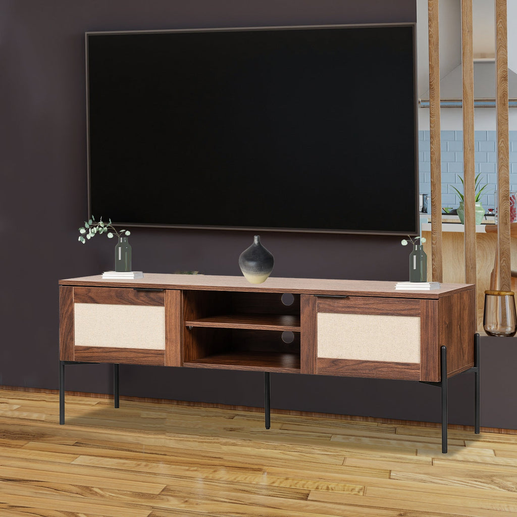 Mueble De Tv Imperia 150X40 Negro Noga
