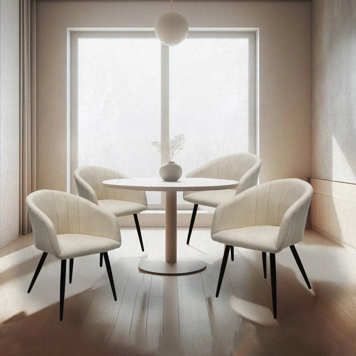 Silla Burgos S17 - Crema