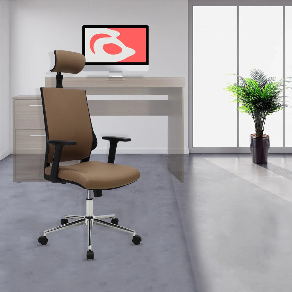 Silla Directiva Lugo Jm-530D Pu - Negro