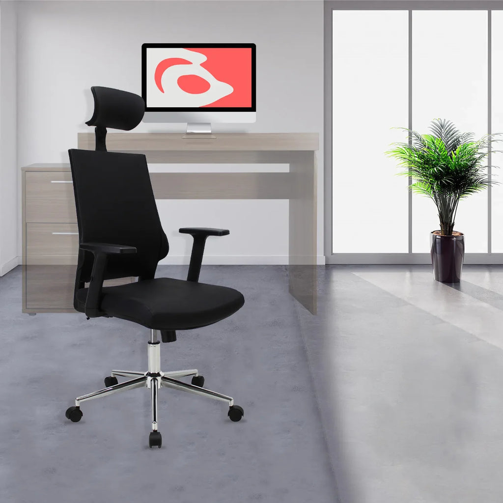 Silla Directiva Lugo Jm-530D Pu - Cafe