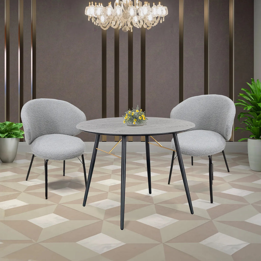 Silla De Comedor Tucson 9007 - Gris