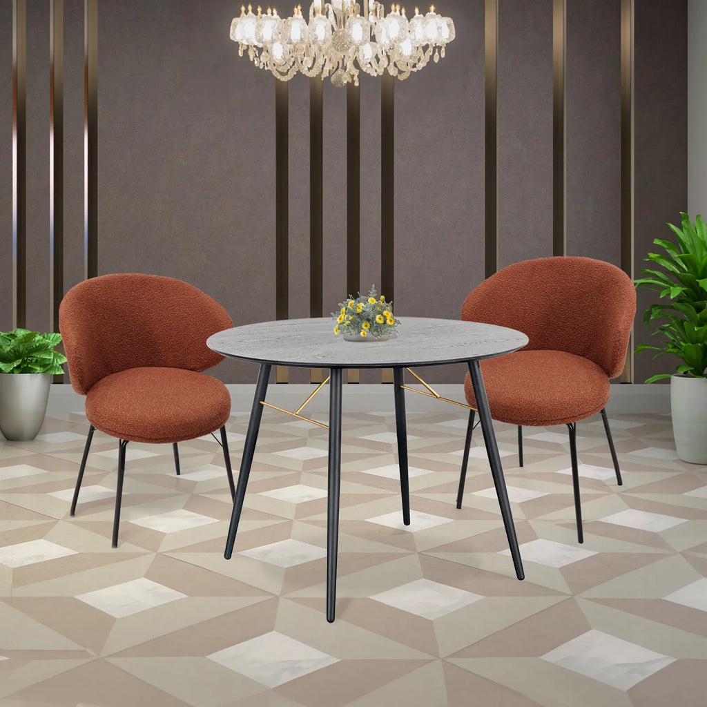 Silla De Comedor Tucson 9007 - Naranja