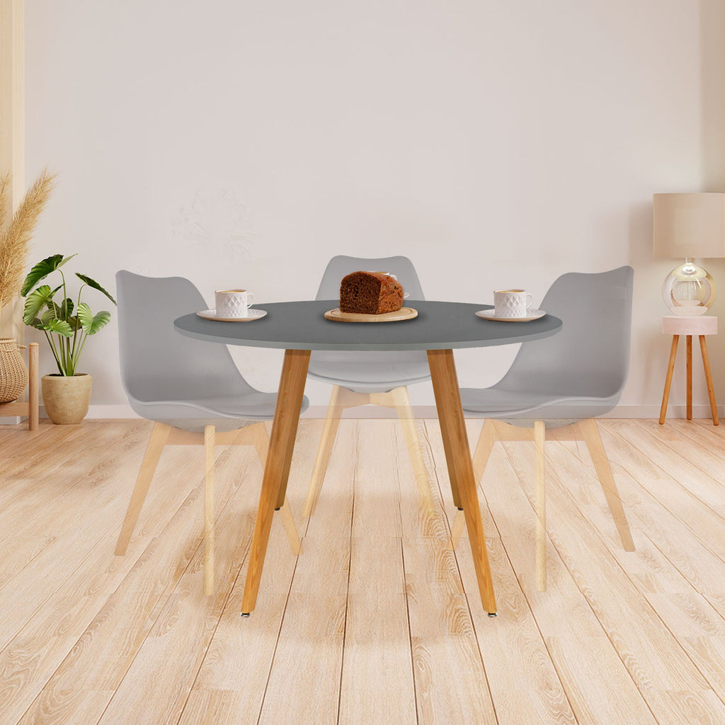 Mesa Frankfurt Circular 100 - Negro