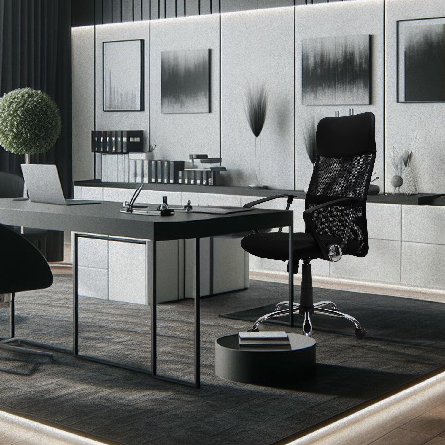 Silla Ejecutiva Jm-2006A Mesh Negro