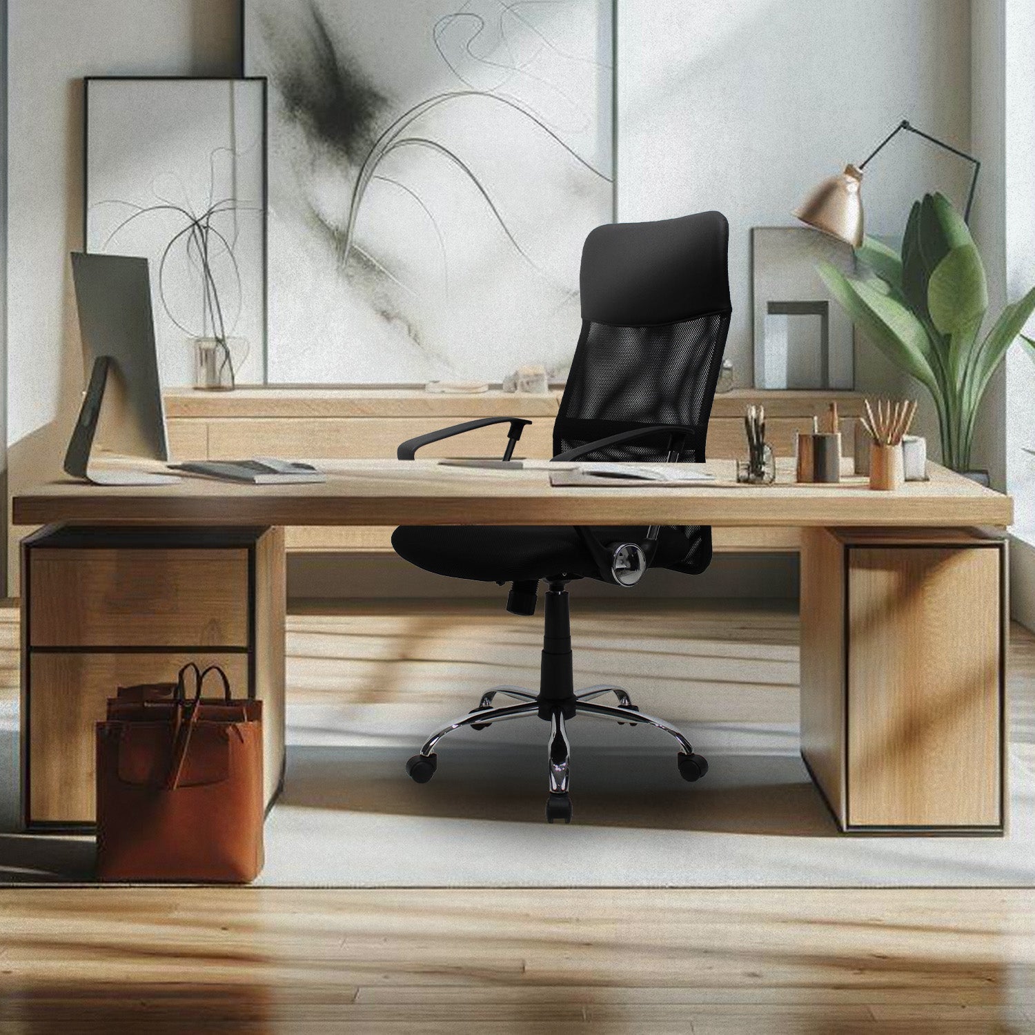 Silla Ejecutiva Jm-2006A Mesh Negro