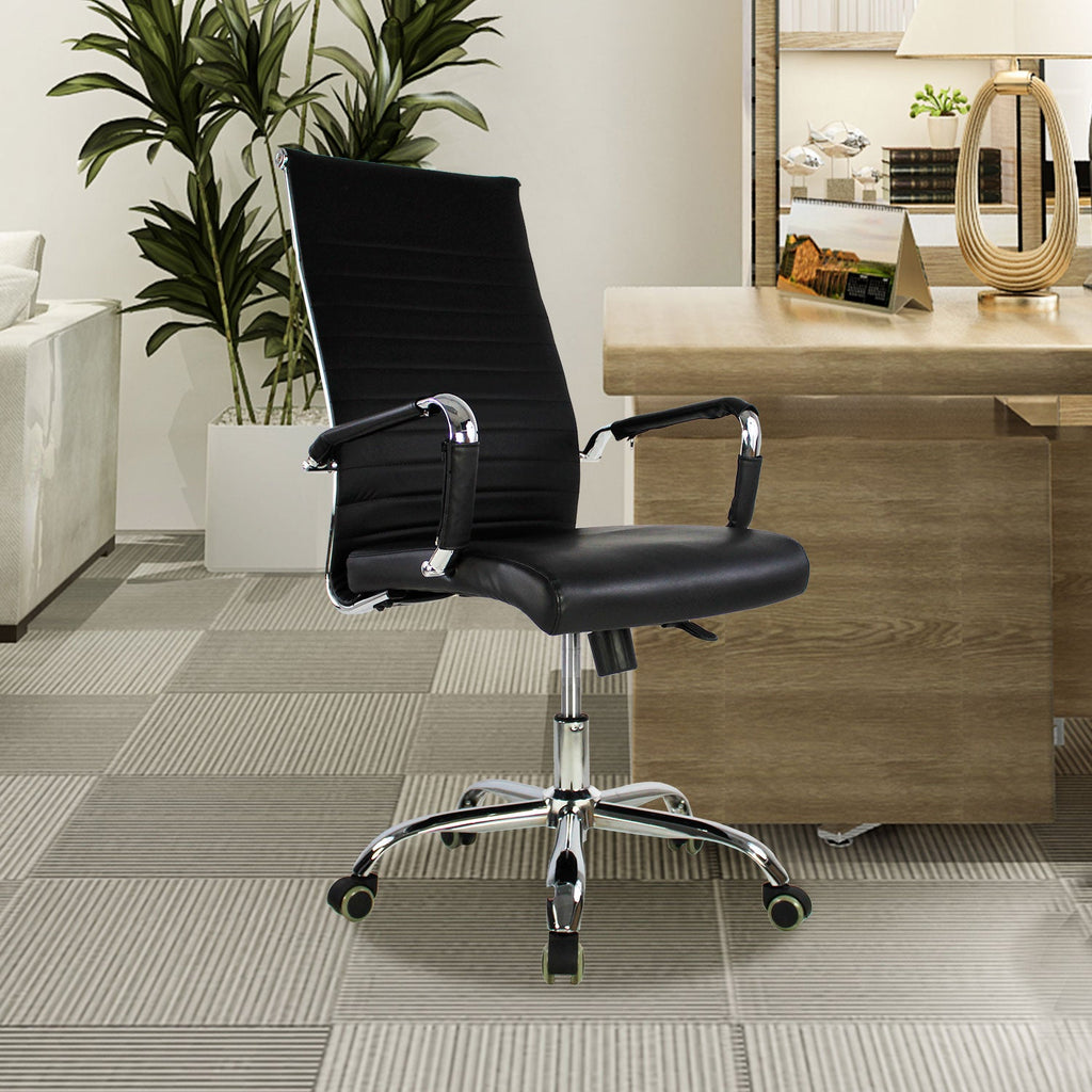 Silla Ejecutiva Jm-A05 Premium - Negro