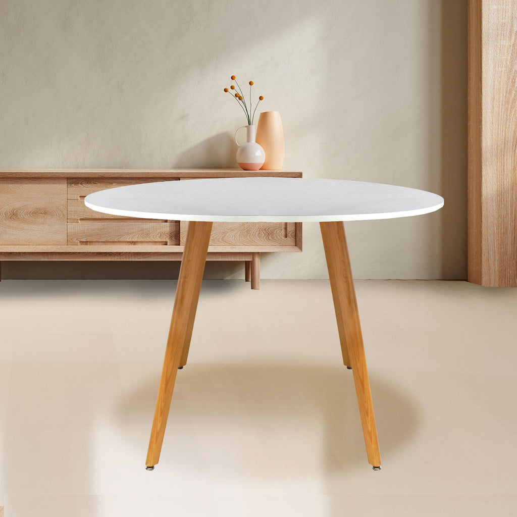 Mesa Frankfurt Circular 100 - Blanco
