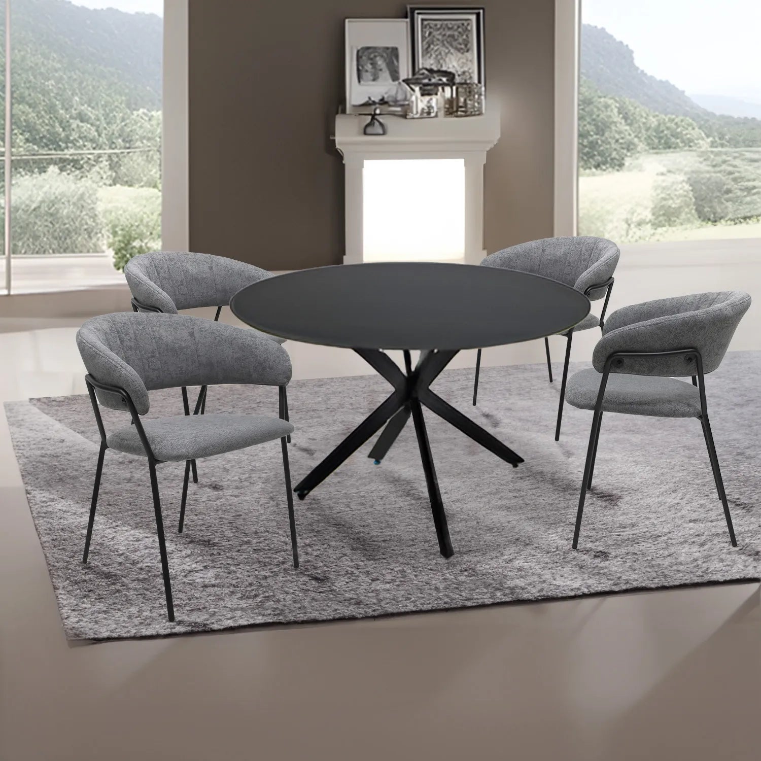 Mesa De Comedor 110 Alatri 1349 - Blanco