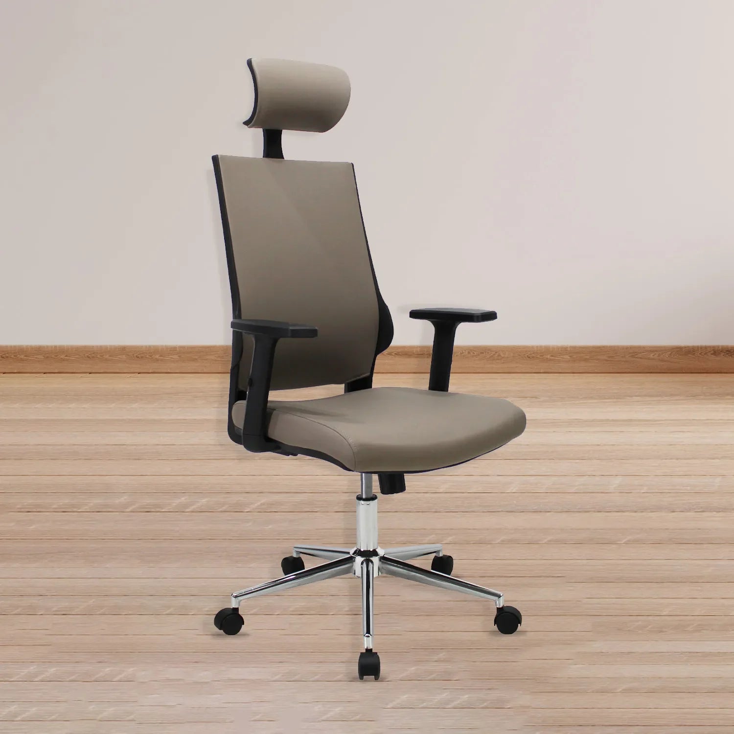 Silla Directiva Lugo Jm-530D Pu - Cafe