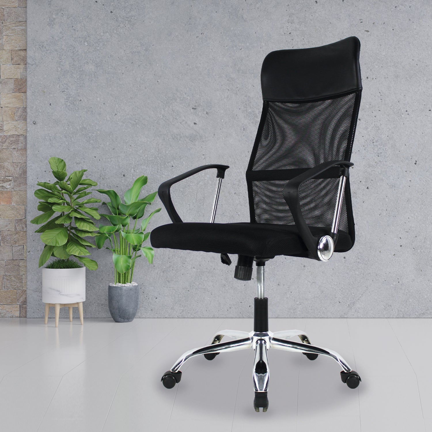 Silla Ejecutiva Jm-2006A Mesh Negro