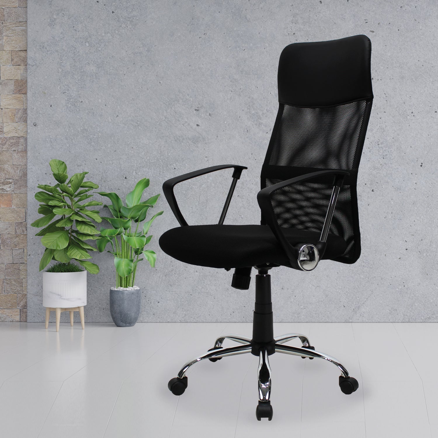 Silla Ejecutiva Jm-2006A Mesh Negro