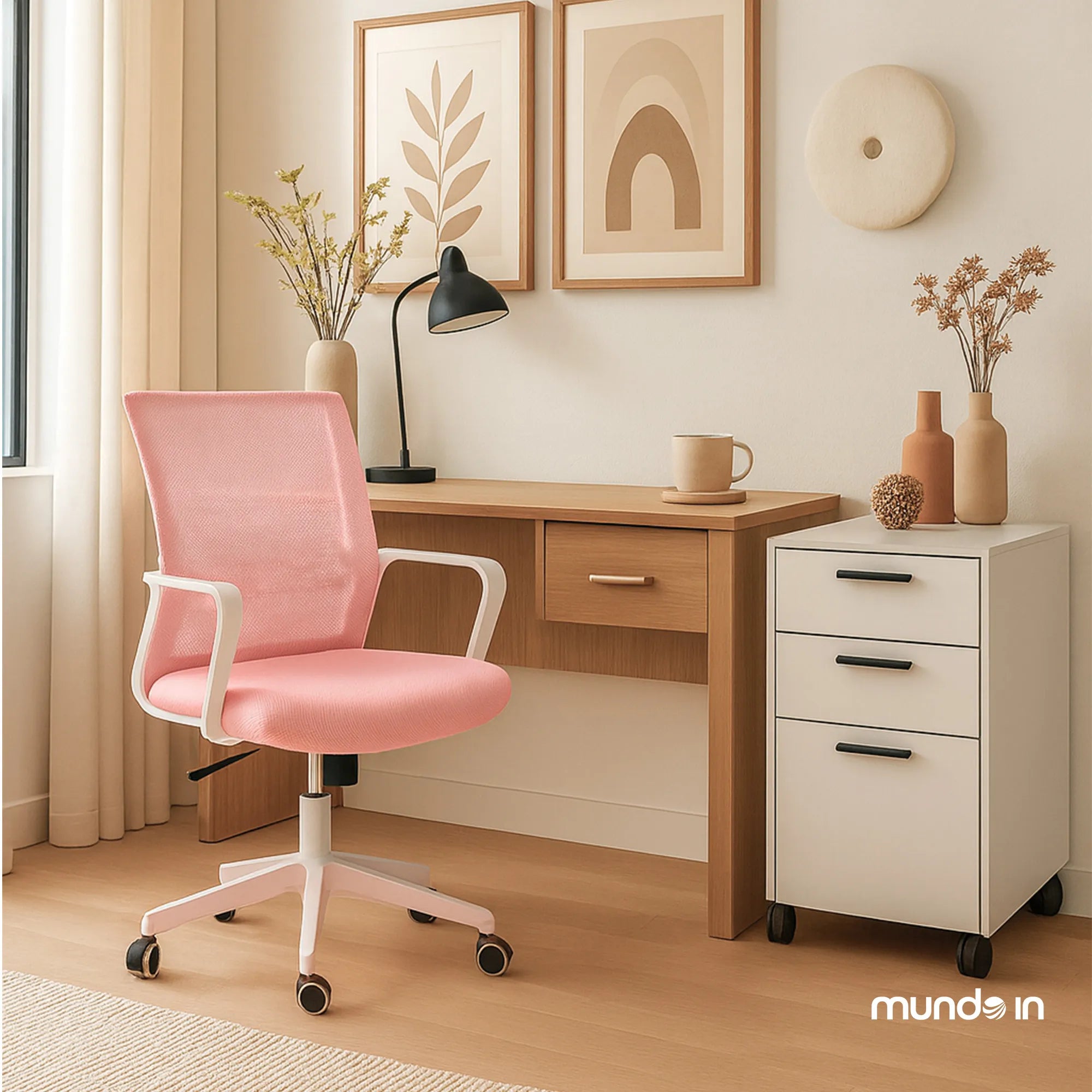 Silla Ejecutiva Vastra W - Rosa