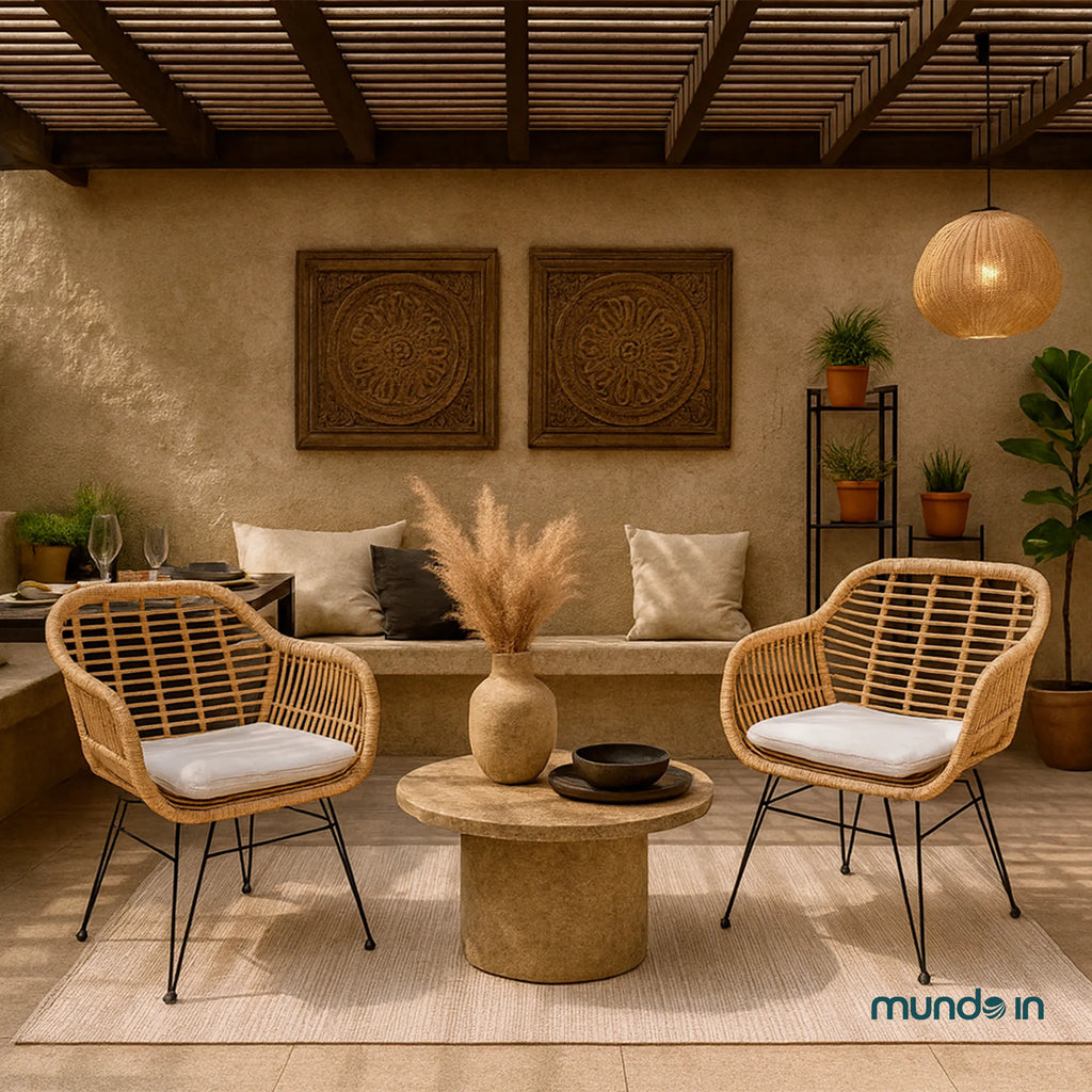 Silla De Exterior Tobago Negra
