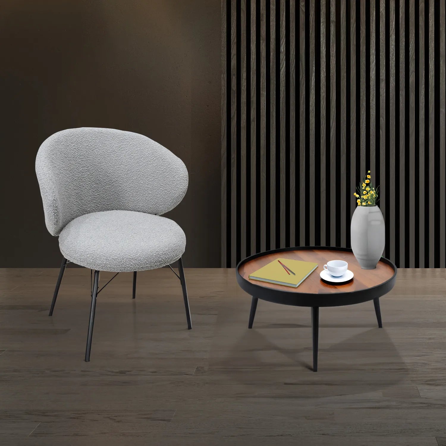 Silla De Comedor Tucson 9007 - Gris