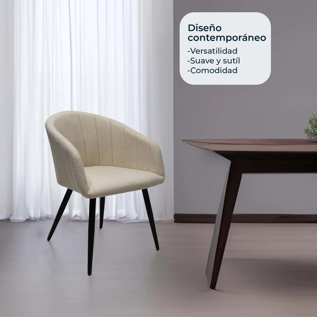 Silla Burgos S17 - Plata