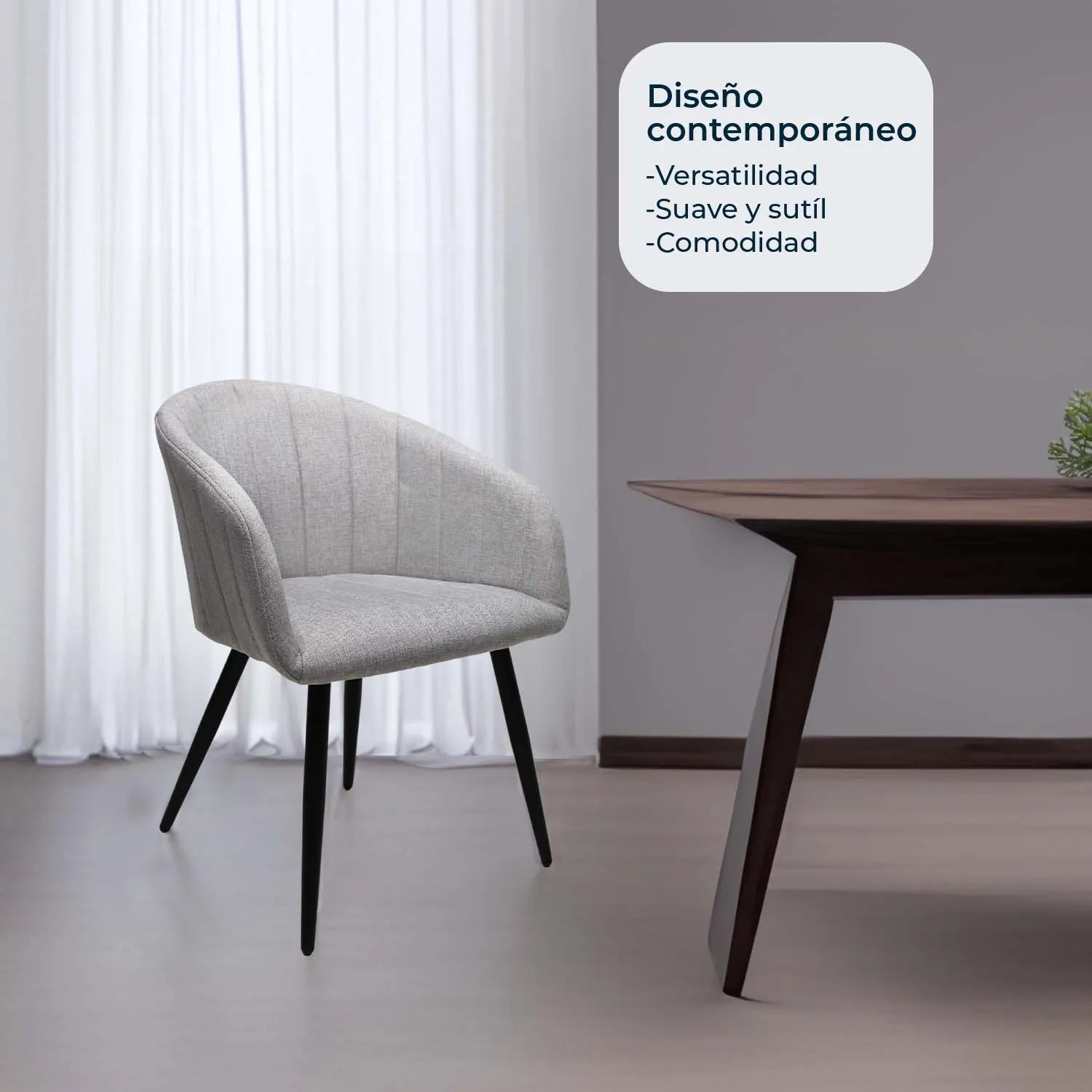 Silla Burgos S17 - Crema
