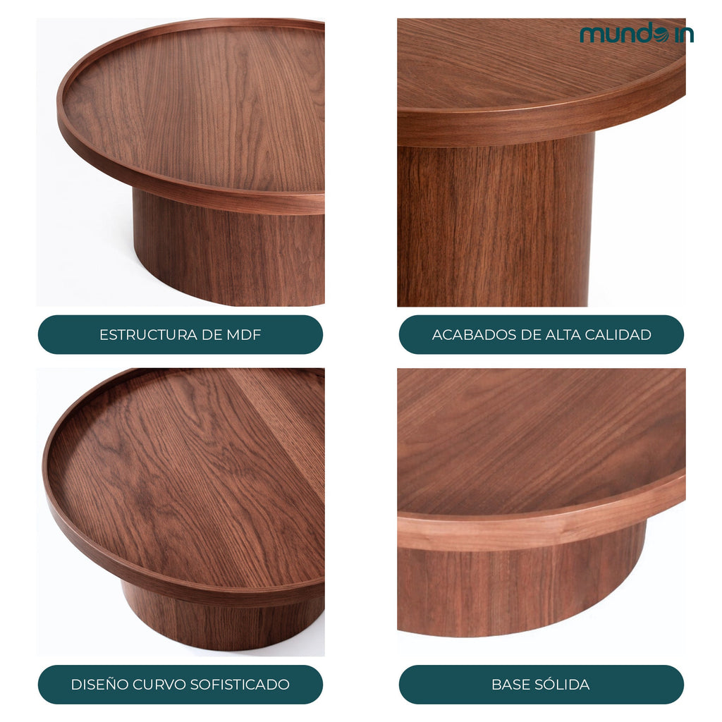 Mesa De Centro 80 Perak 5008 - Roble