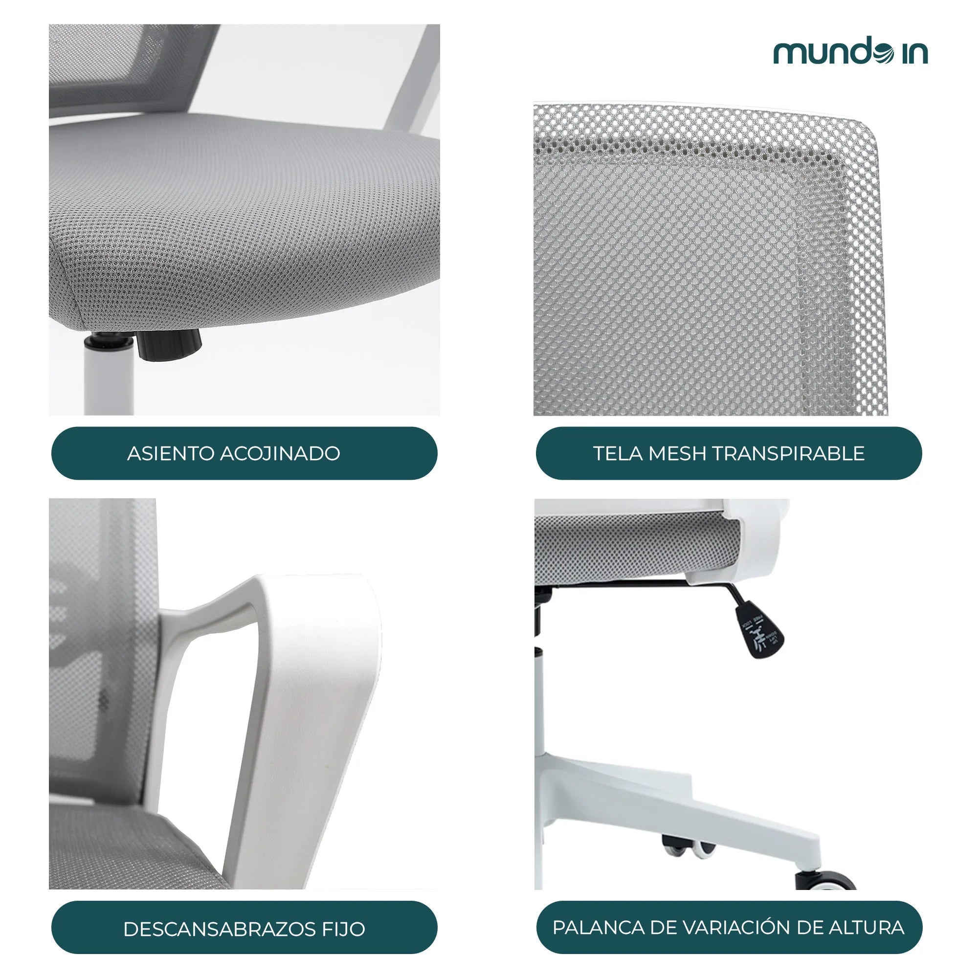 Silla Ejecutiva Vastra W - Rosa