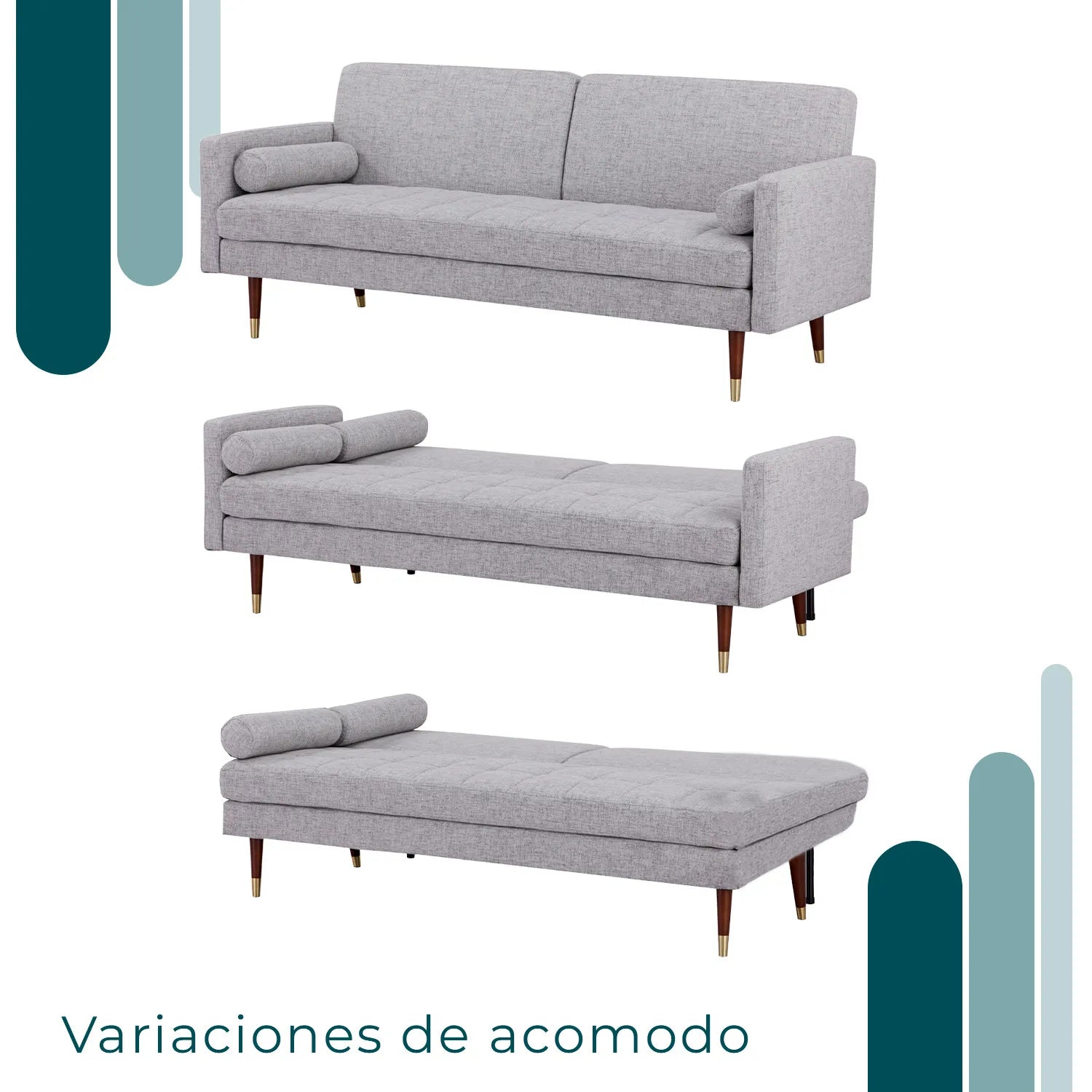 Sofa Cama Lecco L186 196X80X81 - Beige
