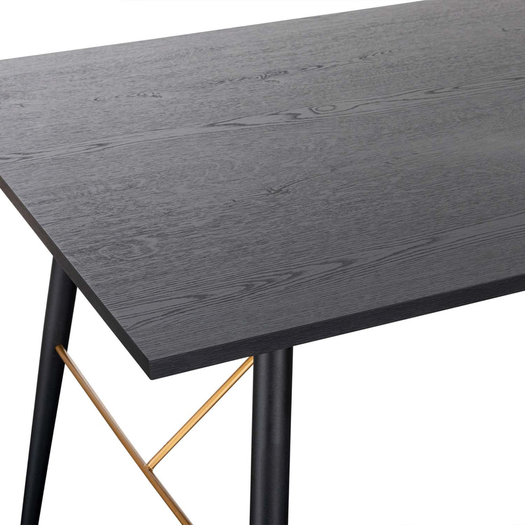 Mesa De Comedor Luxo 160X90 - Negro