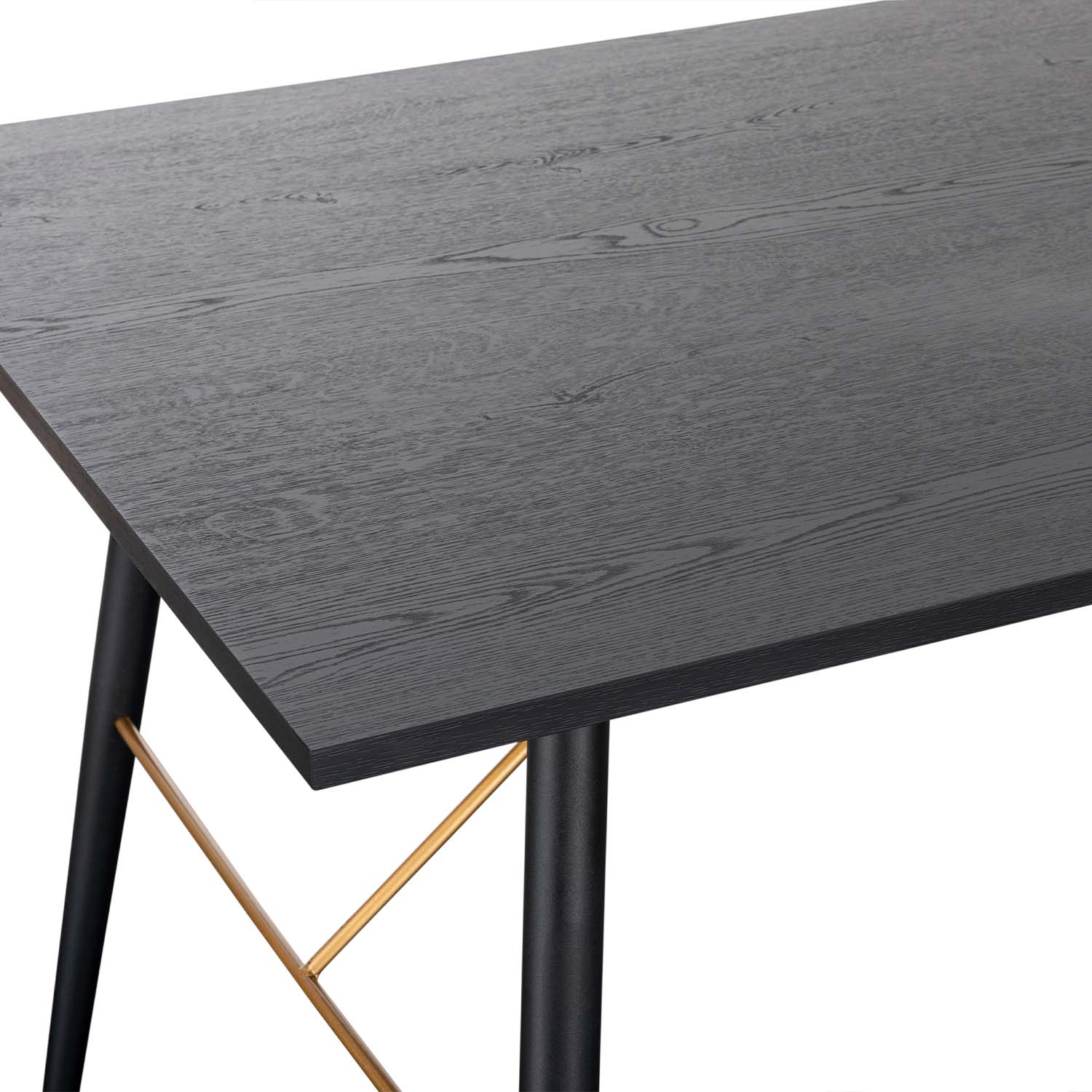 Mesa De Comedor Luxo 160X90 - Negro
