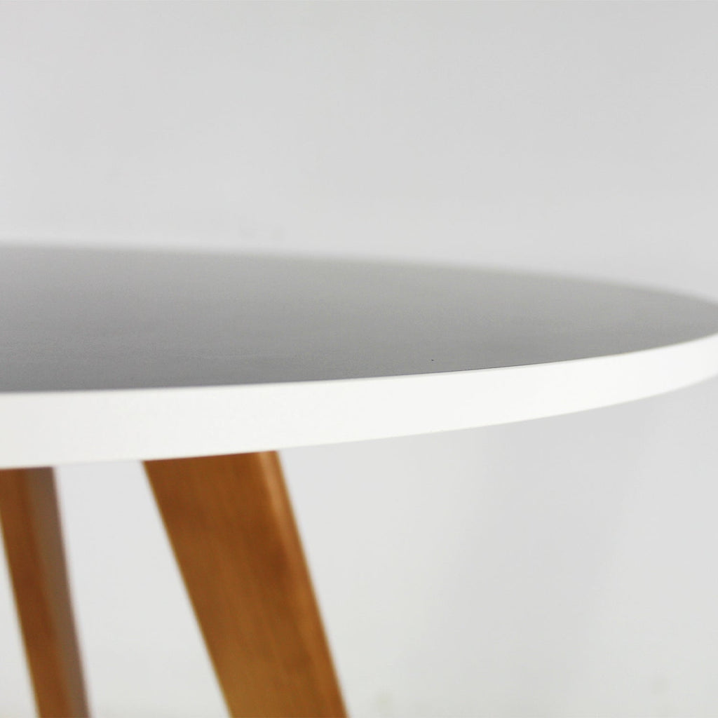 Mesa Frankfurt Circular 80 - Blanco