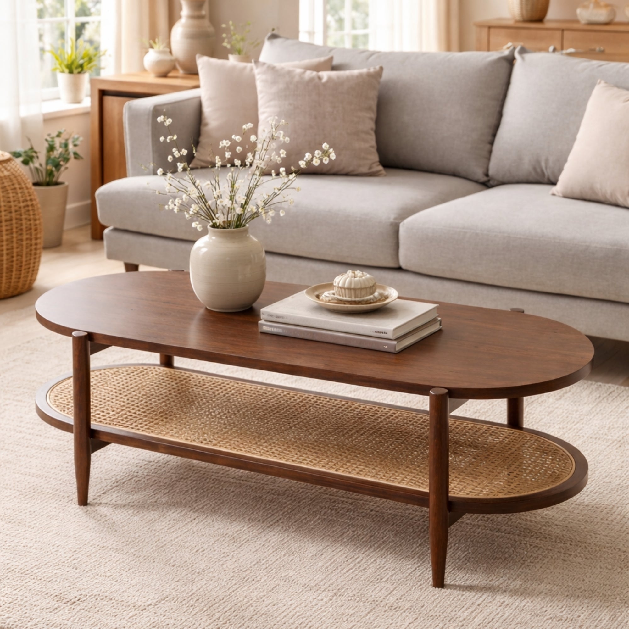 Mesa De Centro 120X50 Kangar 5021 - Roble