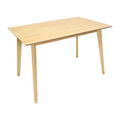 Mesa De Comedor 120X70 Madeira Chapa - Roble