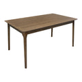 Mesa De Comedor 150X90 Madeira Chapa - Nogal