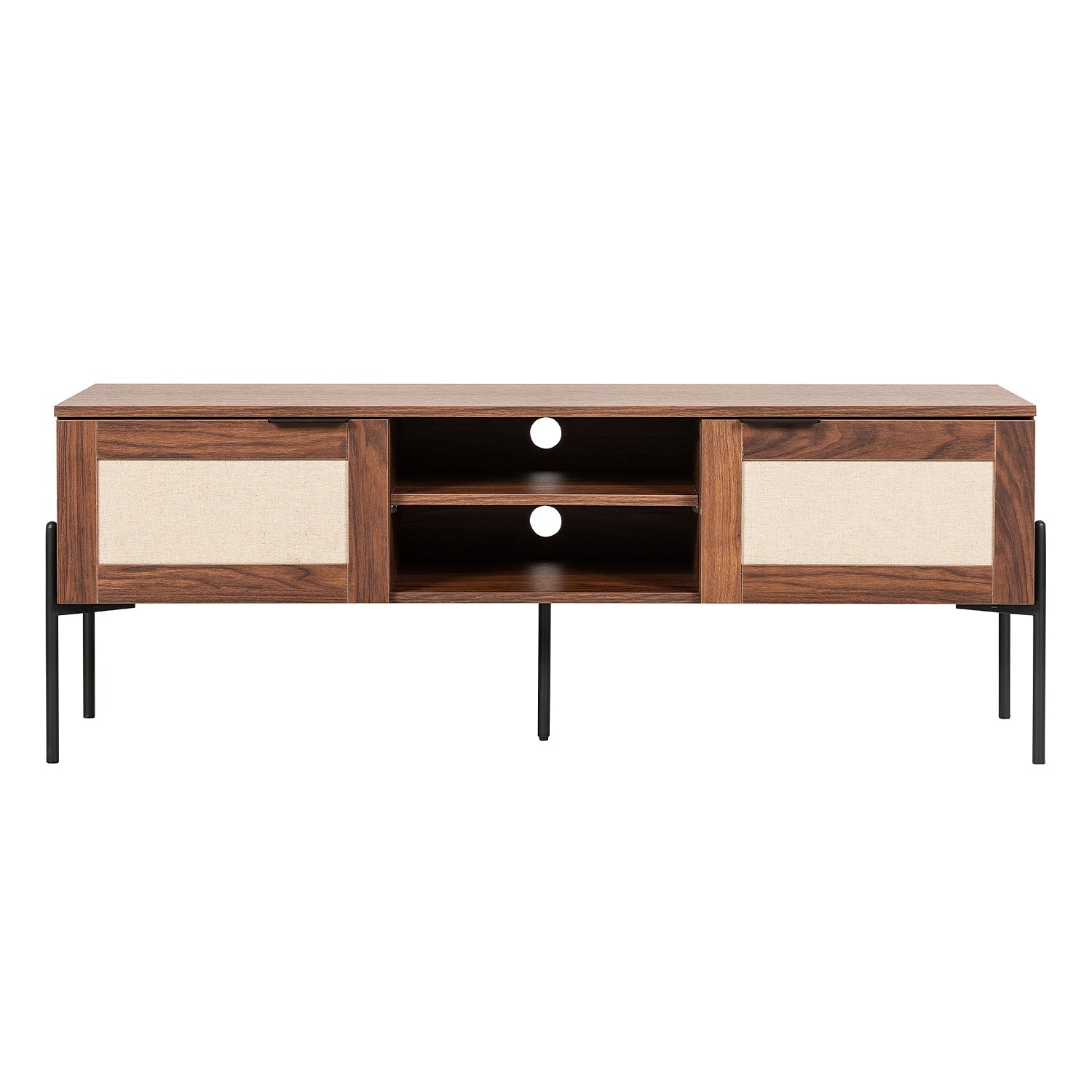 Mueble De Tv Imperia 150X40 Negro Noga