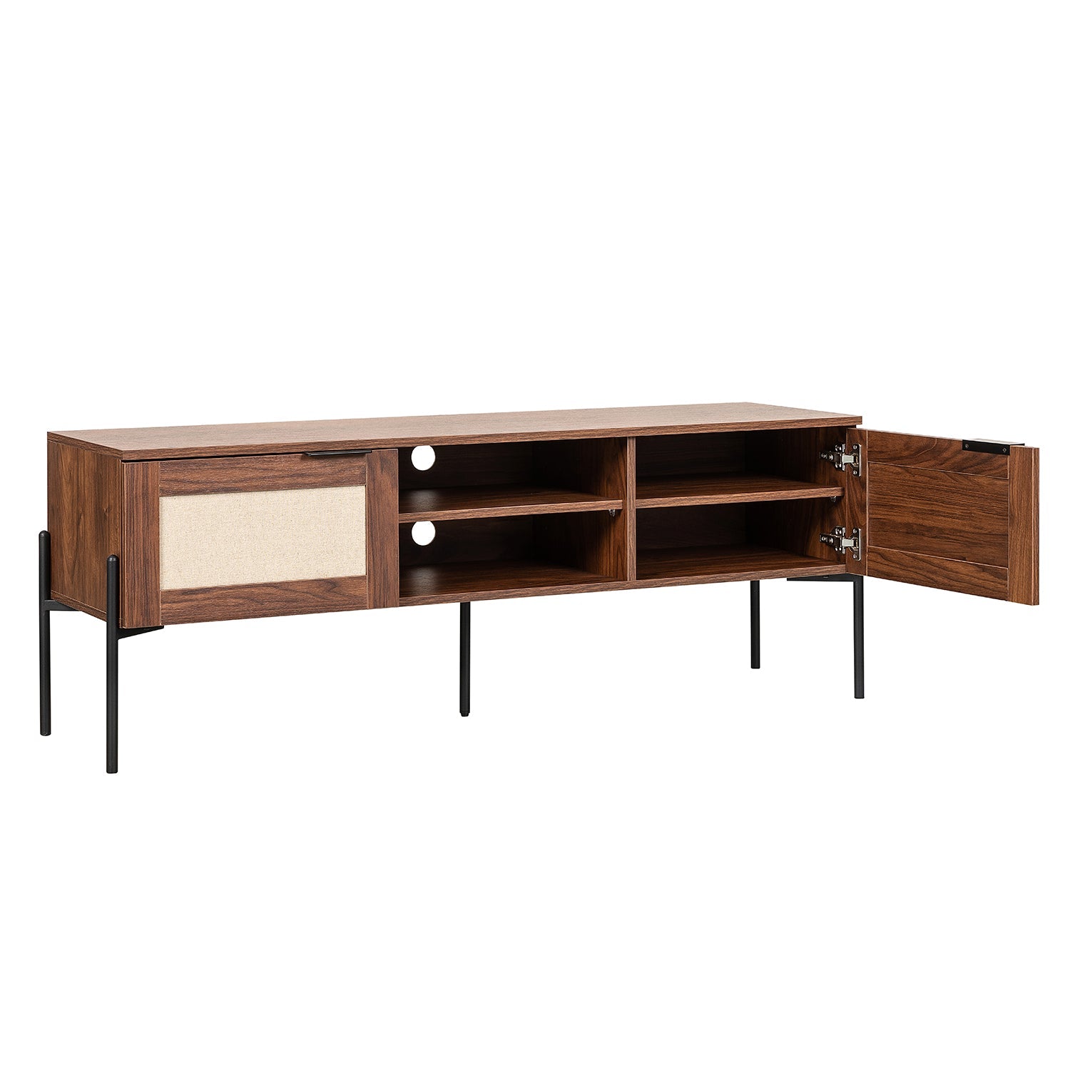 Mueble De Tv Imperia 150X40 Negro Noga