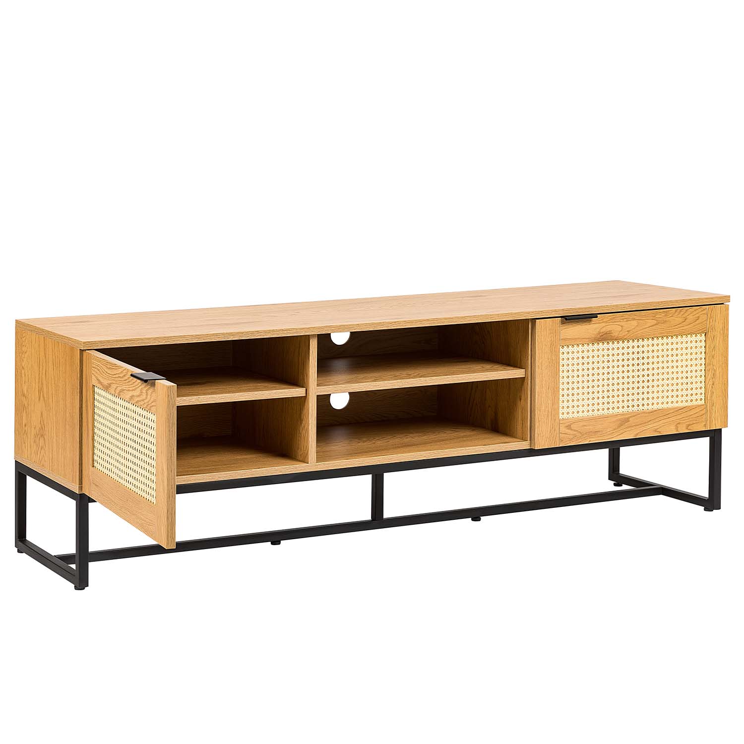 Mueble De Tv Xelha 150X40 Chapa Roble