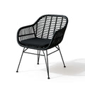 Silla De Exterior Tobago Negra