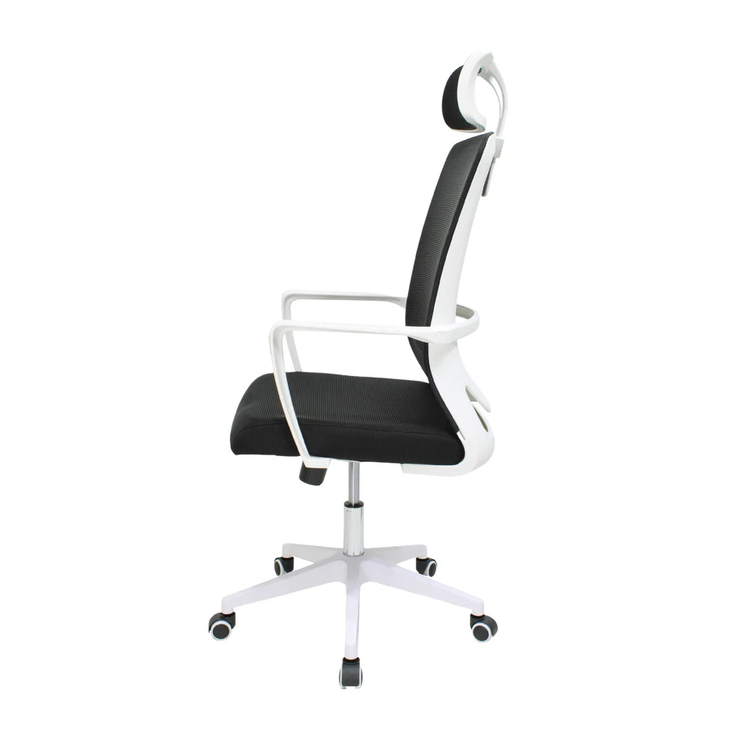 Silla Directiva Cardona 249Wa Blanca - Negra