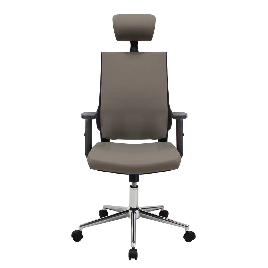 Silla Directiva Lugo Jm-530D Pu - Gris
