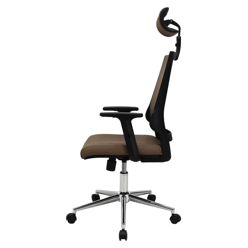 Silla Directiva Lugo Jm-530D Pu - Cafe
