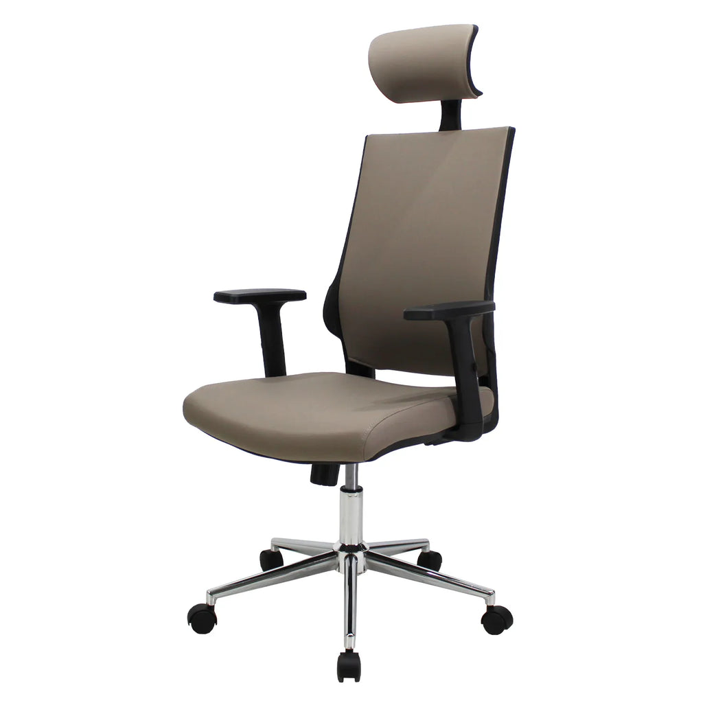 Silla Directiva Lugo Jm-530D Pu - Gris